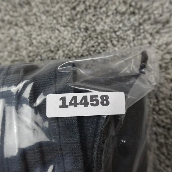 NEW American Eagle Jeans Womens 16 Blue Gray Corduroy Hi Rise Flare Flex Stretch - Picture 14 of 14